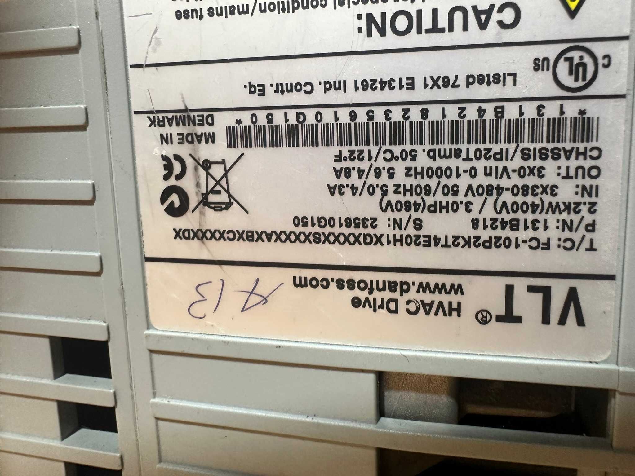 convertizor de frecventa danfoss vlt hvac drive trifazice