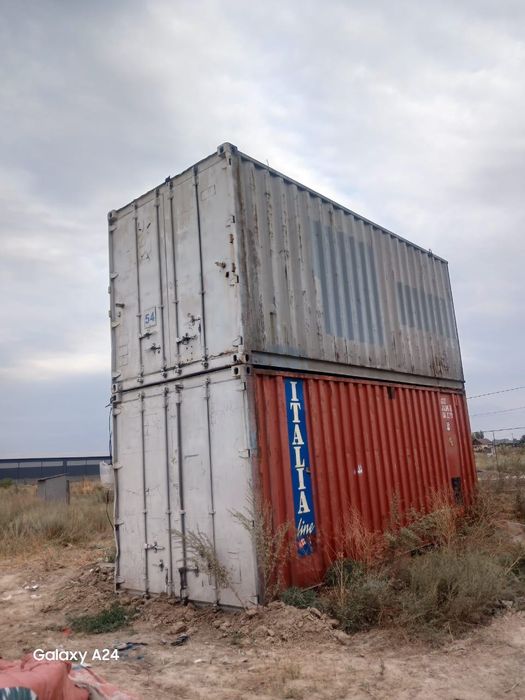 Контейнеры братан 2 этажа сразу