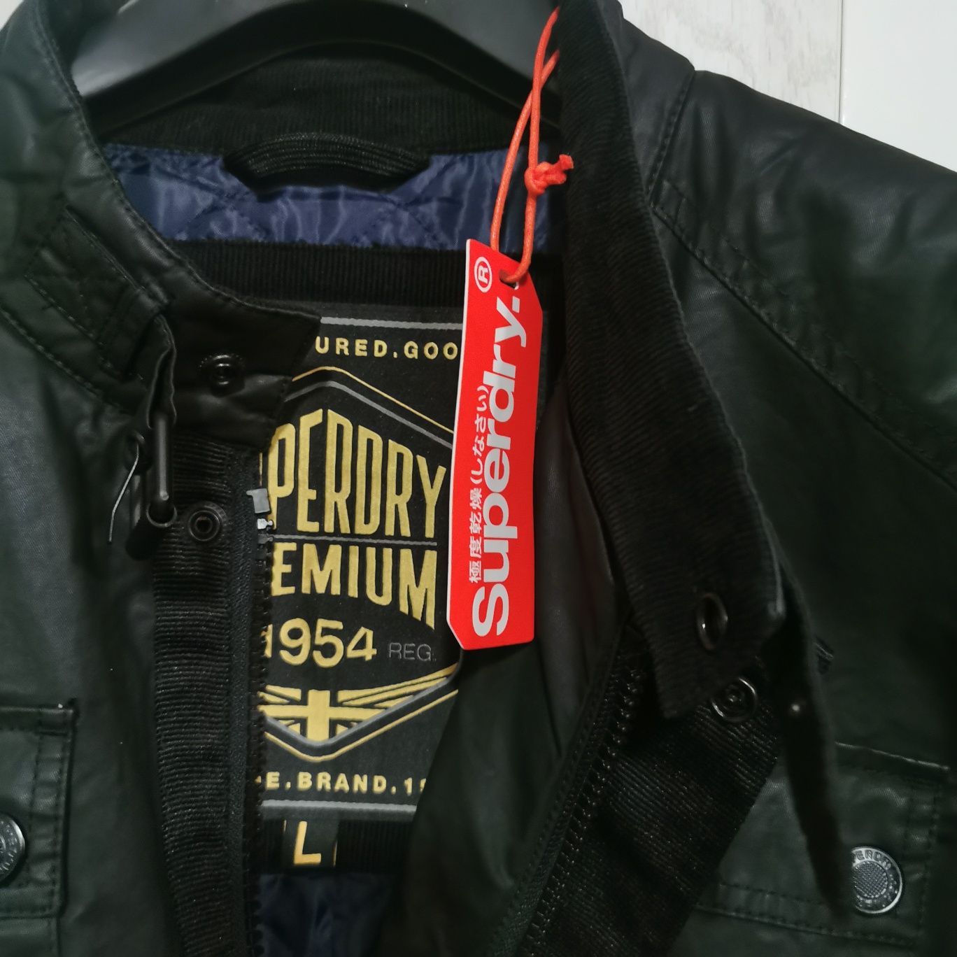 Jachetă SuperDry Rotor Neagra marime L