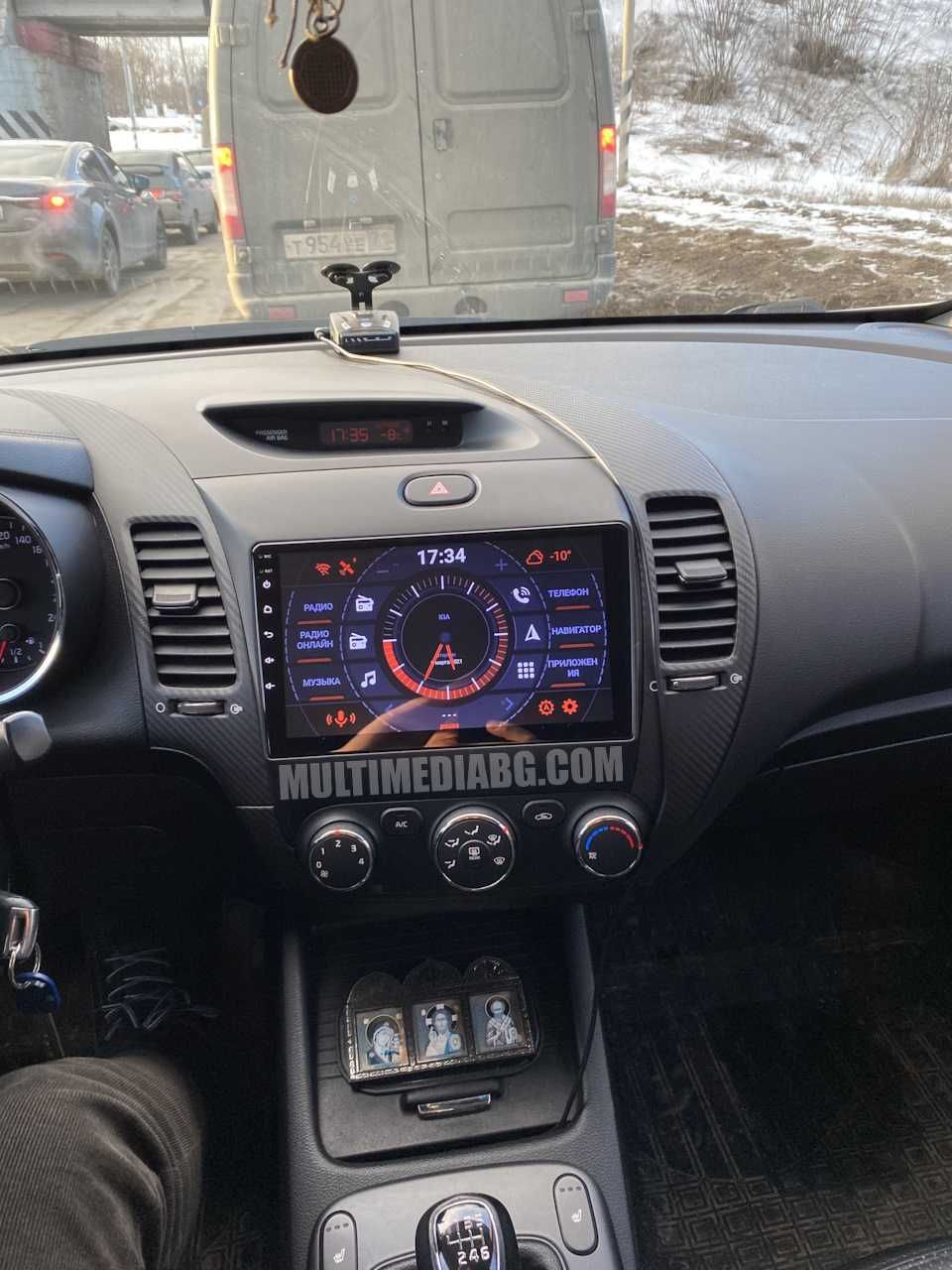 Kia Forte 2013 - 2017 Мултимедия Навигация Android