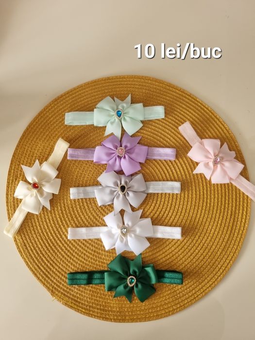 Bentite elastice fetite -25 lei set 3 buc