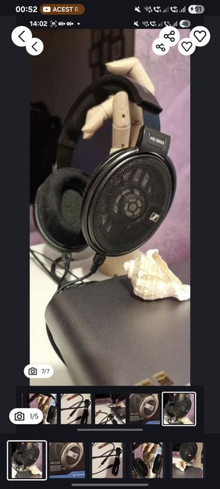 Vand casti Sennheiser hd660s ca noi