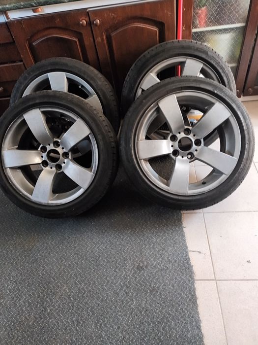 Bara față BMWE91 noua  + GENȚI echipate cu anvelope de vară  dot 2021