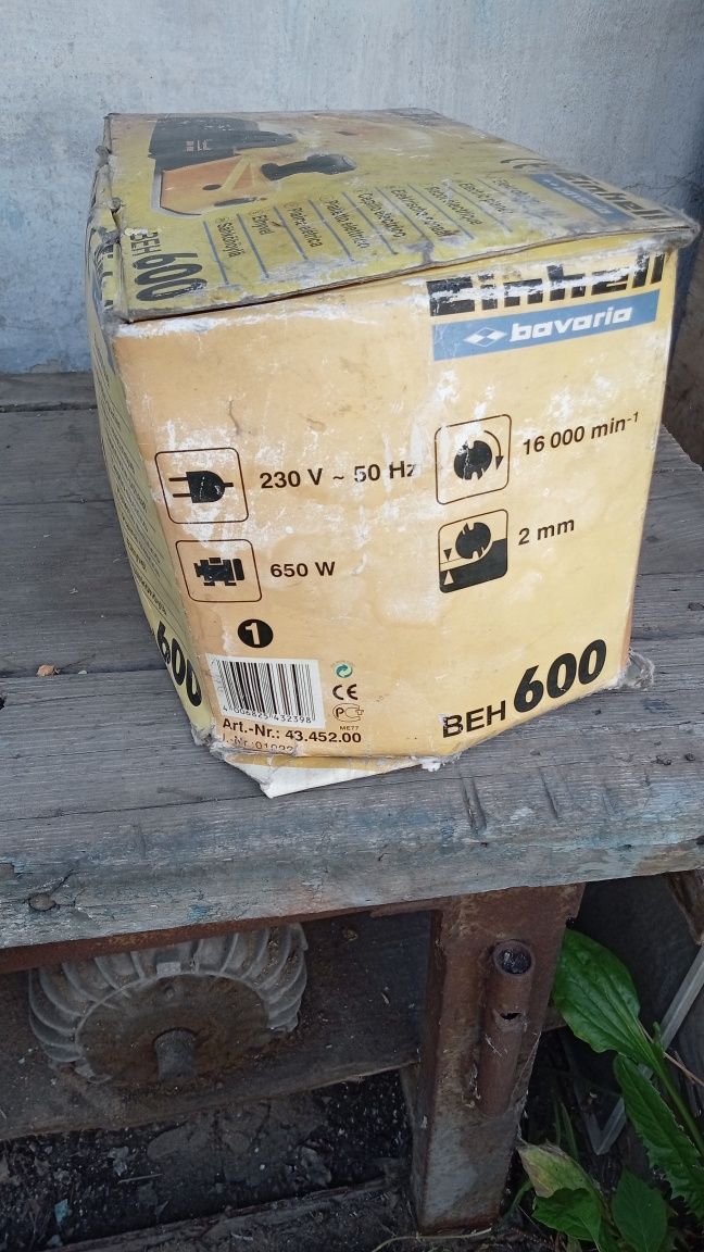 Циркулярка - пилорама  +  электрорубанок Einhell beh 600 в подарок