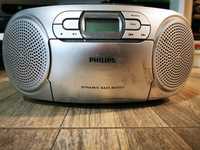 Radio casetofon cu CD Philips AZ 127/12  portabil