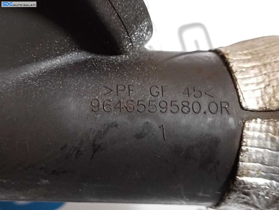 Teava Conducta Flansa Tub Tubulatura Apa Vas Expansiune Termostat Ford Kuga 2.0 TDCI 2008 - 2012 Cod 9646559580 [M6184]