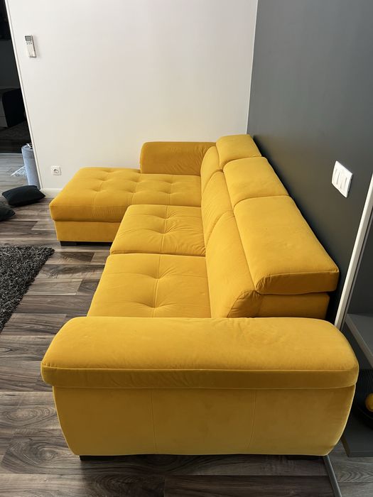Coltar extensibil cu lada asternut si tetiere