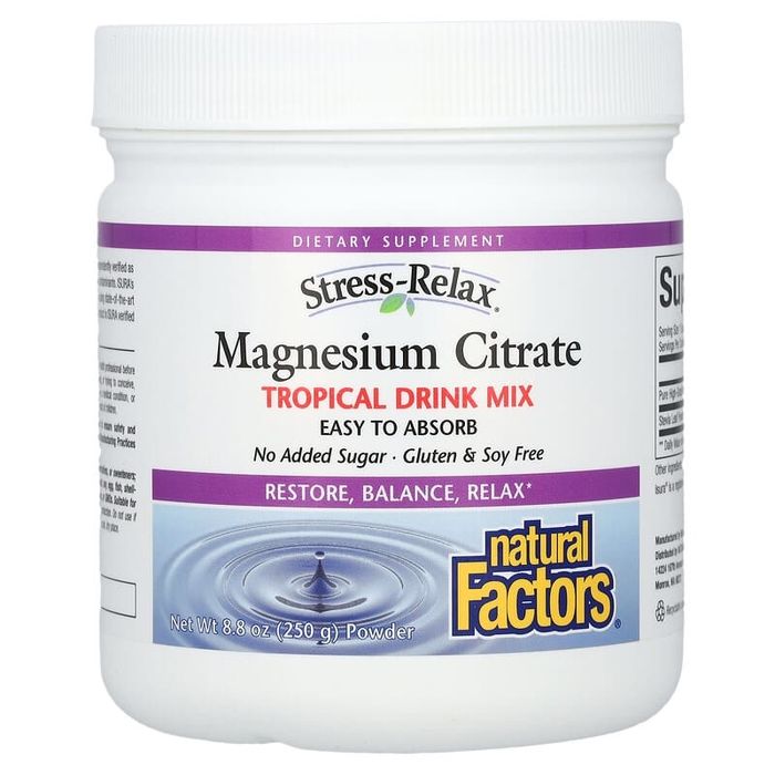 Natural Factors Magnesium Byglycinat /Citrateцитрат/глицинат