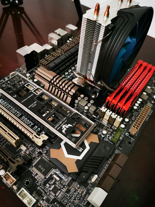 Placa de baza Asus + procesor + RAM