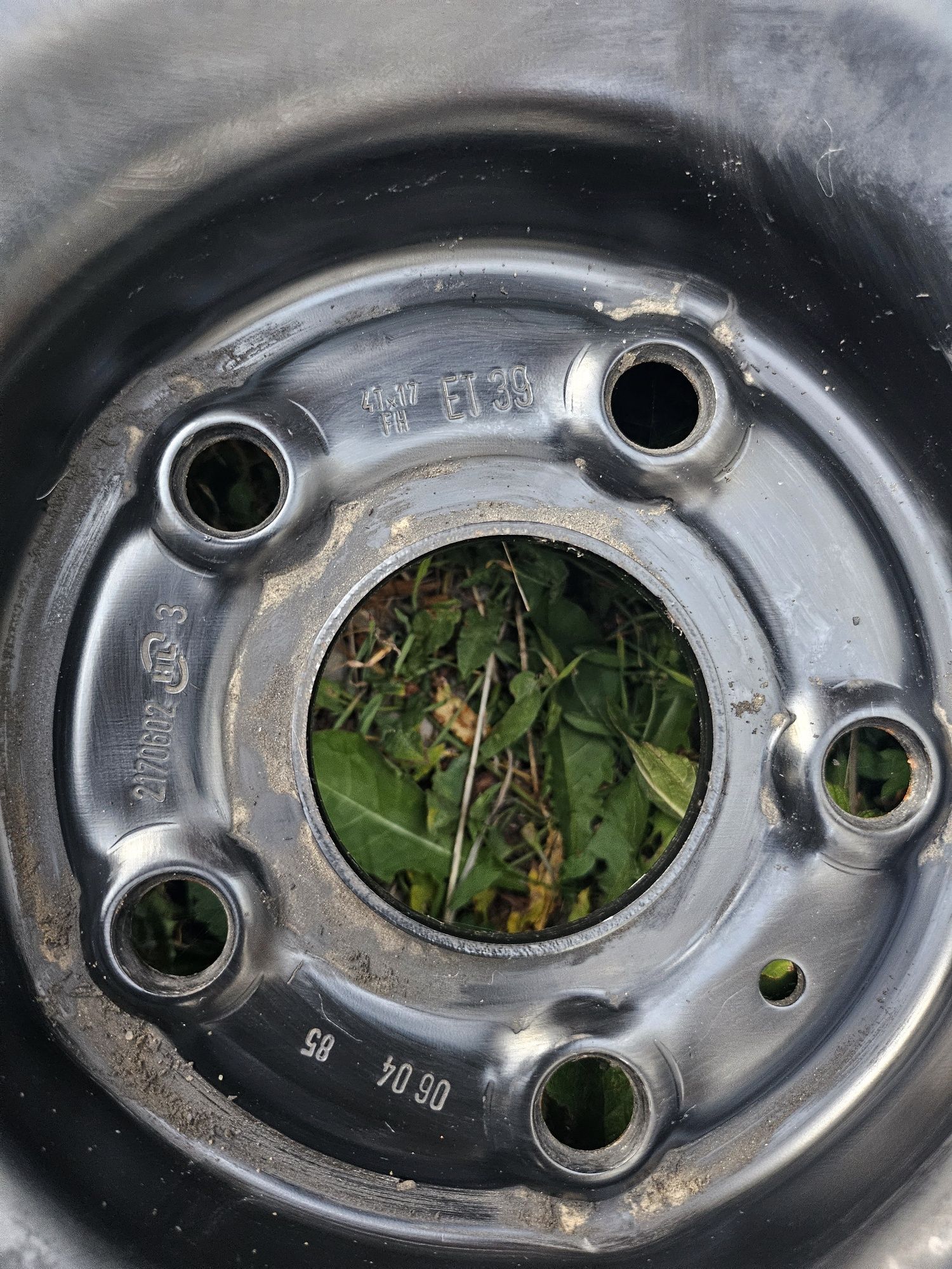 Резервна гума/патерица Toyota
17" 5x114.3 4J ET39 ЦО60.1мм.
BF Goodric