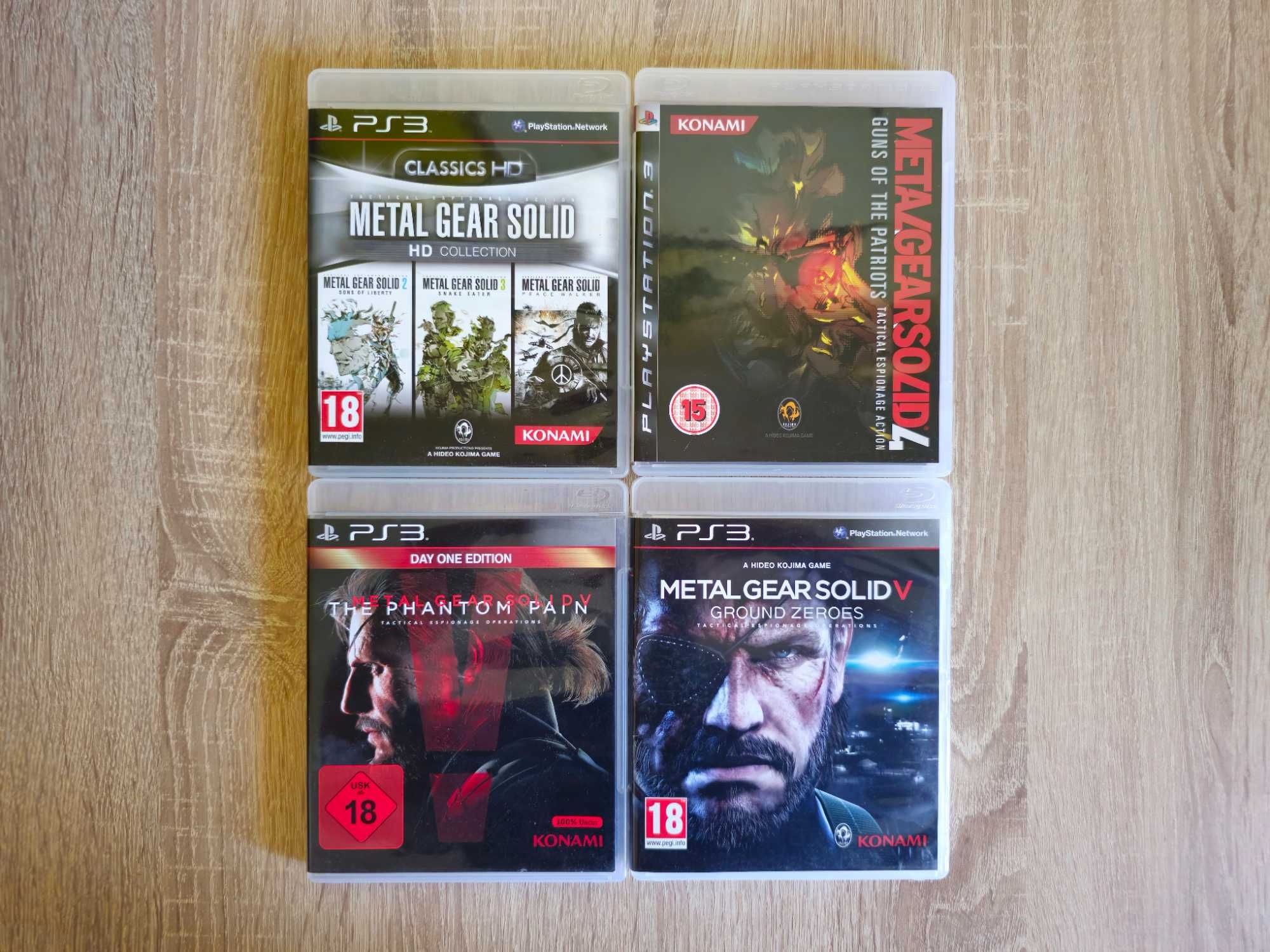 METAL GEAR SOLID Full Collection MGS за PlayStation 3 PS3 ПС3