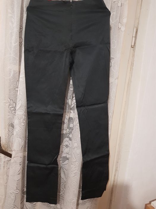 Pantaloni imitatie piele, dama
