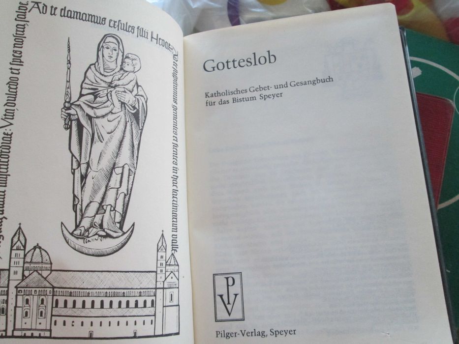 1975 Carte  bisericeasca lb germana