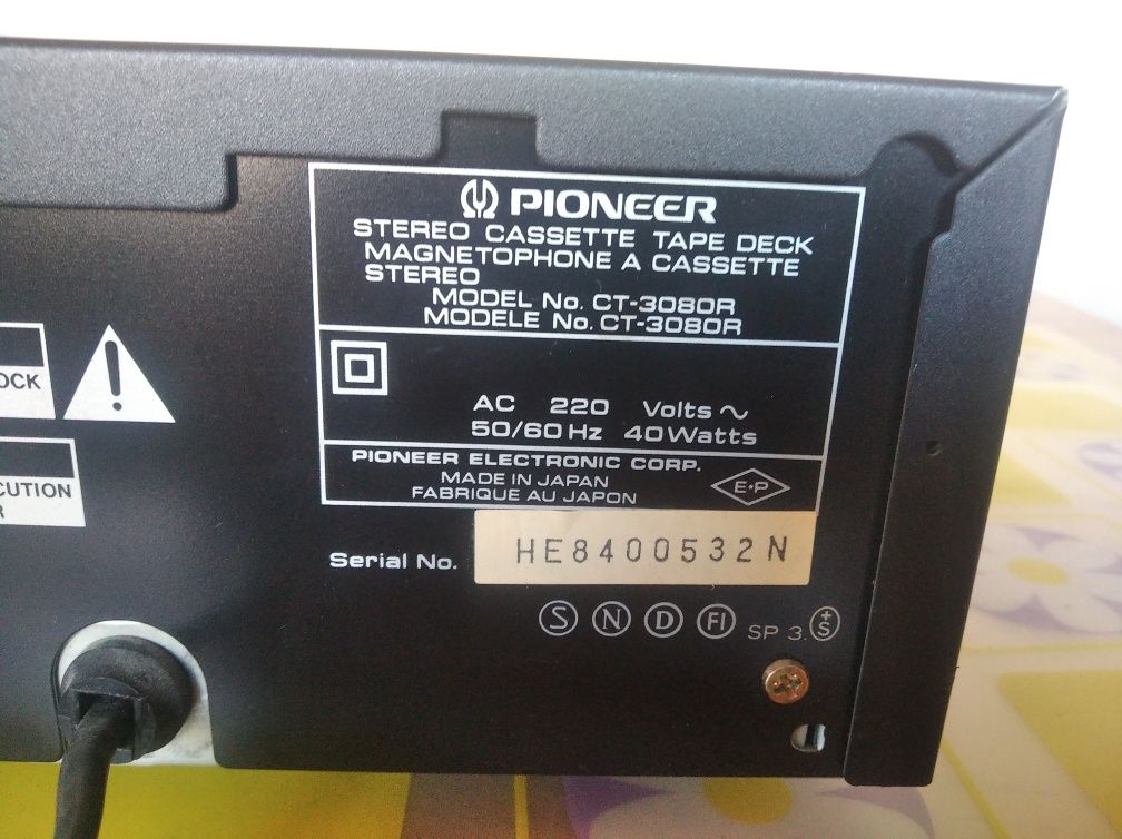 Дек pioneer ct-3080R