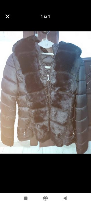 Geaca groasa cu blana