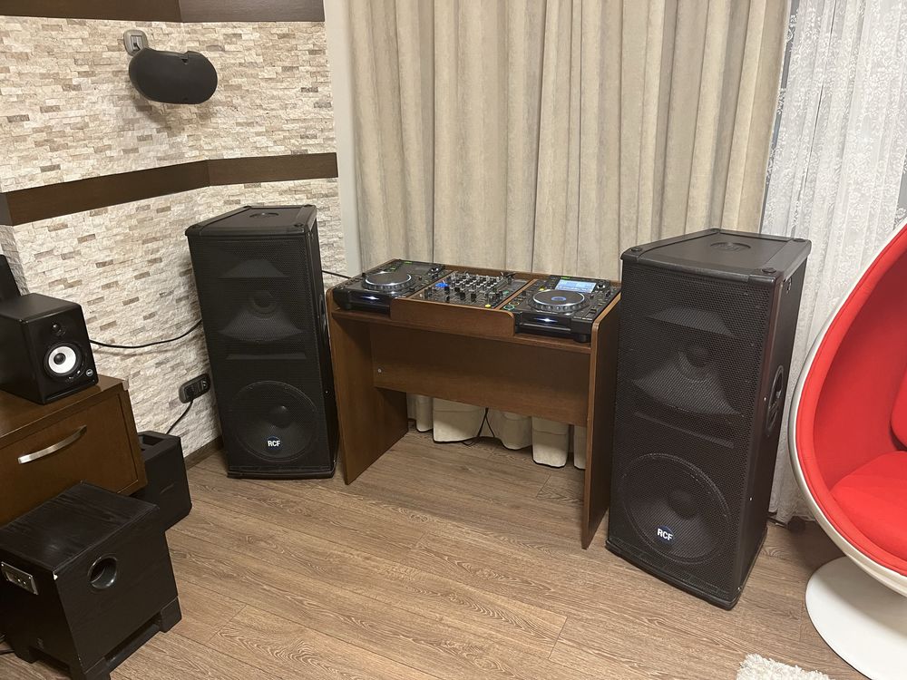 DJ маса за плеъри - поръчкова Pioneer CDJ-2000 + DJM-800
