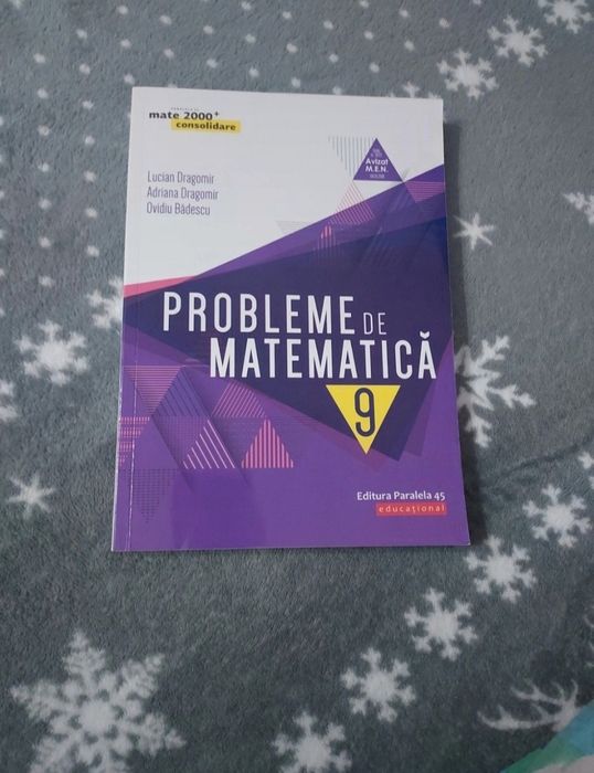 Culegere matematica, clasa a 9-a