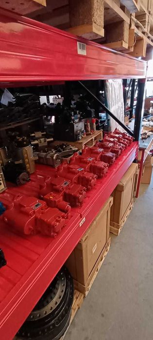 Pompe hidraulice și hidromotoare de rotire pentru excavatoare