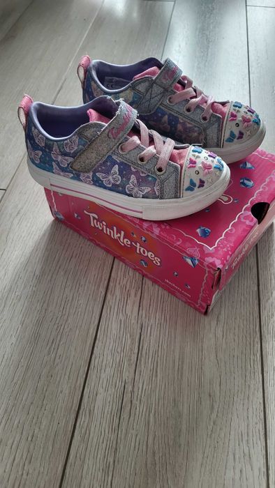 Skechers TWINKLES fetite cu luminite marime 26