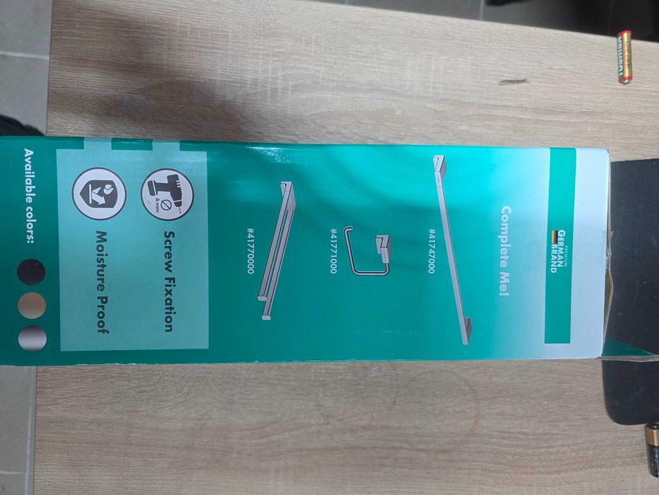 Hansgrohe AddStoris - Perie de toaletă cu montare pe perete