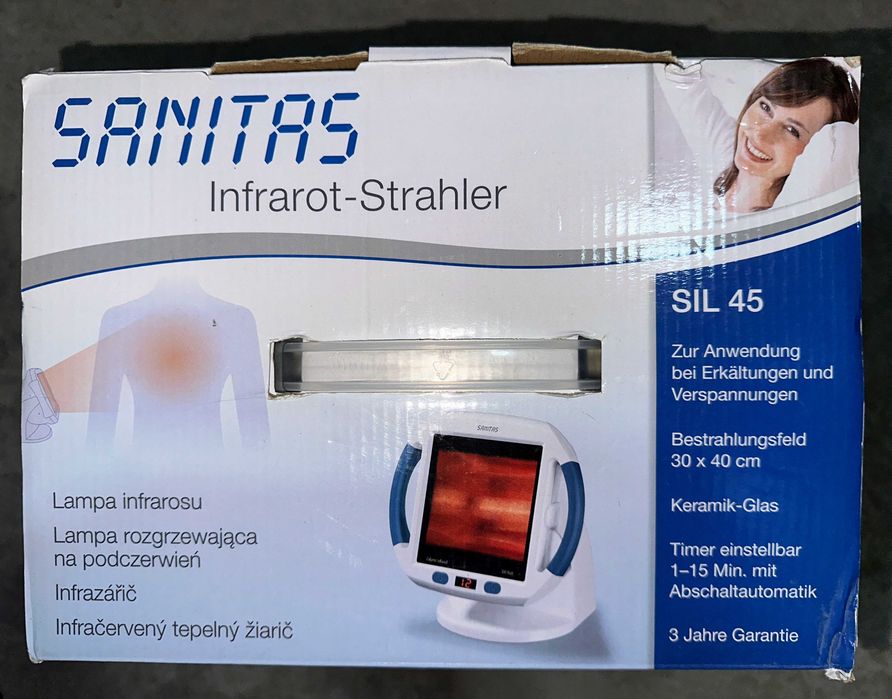 Sanitas SIL 45 Incalzitor radiant cu infrarosu / Lampa infrarosu