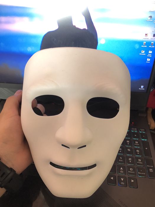 Vand Masca Alba Halloween