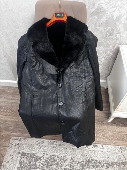 Дубленка мужская зимняя