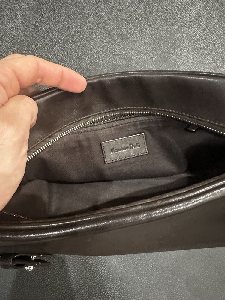 Чанта Massimo Dutti естествена кожа