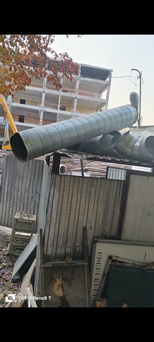 Воздуховоды для вентиляции. Состояние Б/У