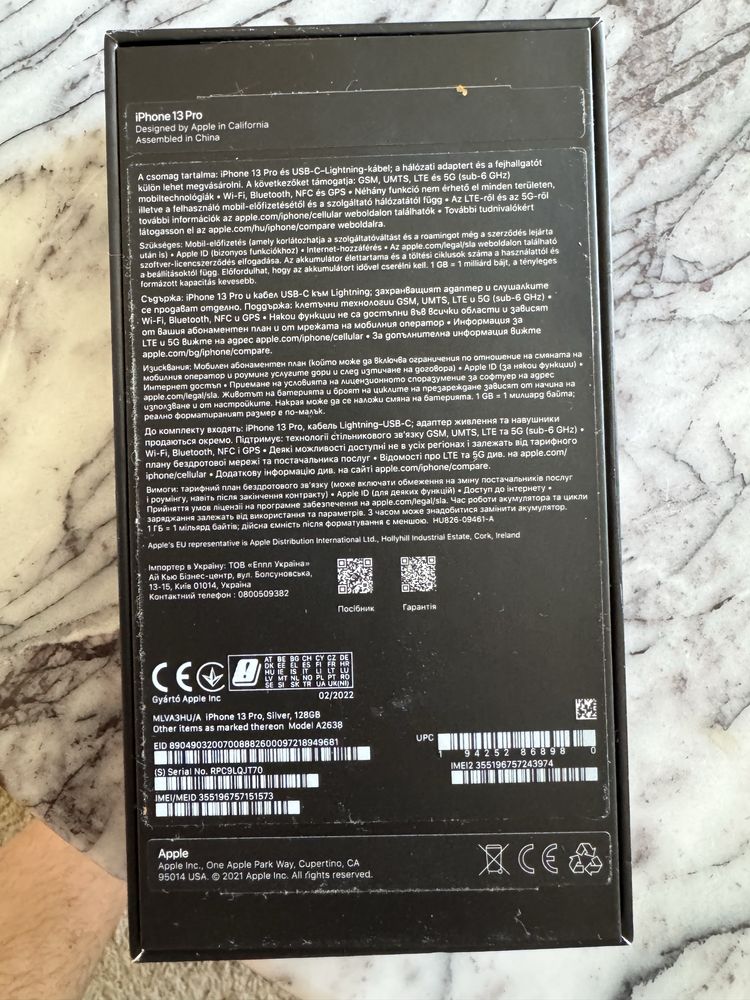 iPhone 13 Pro 128 GB