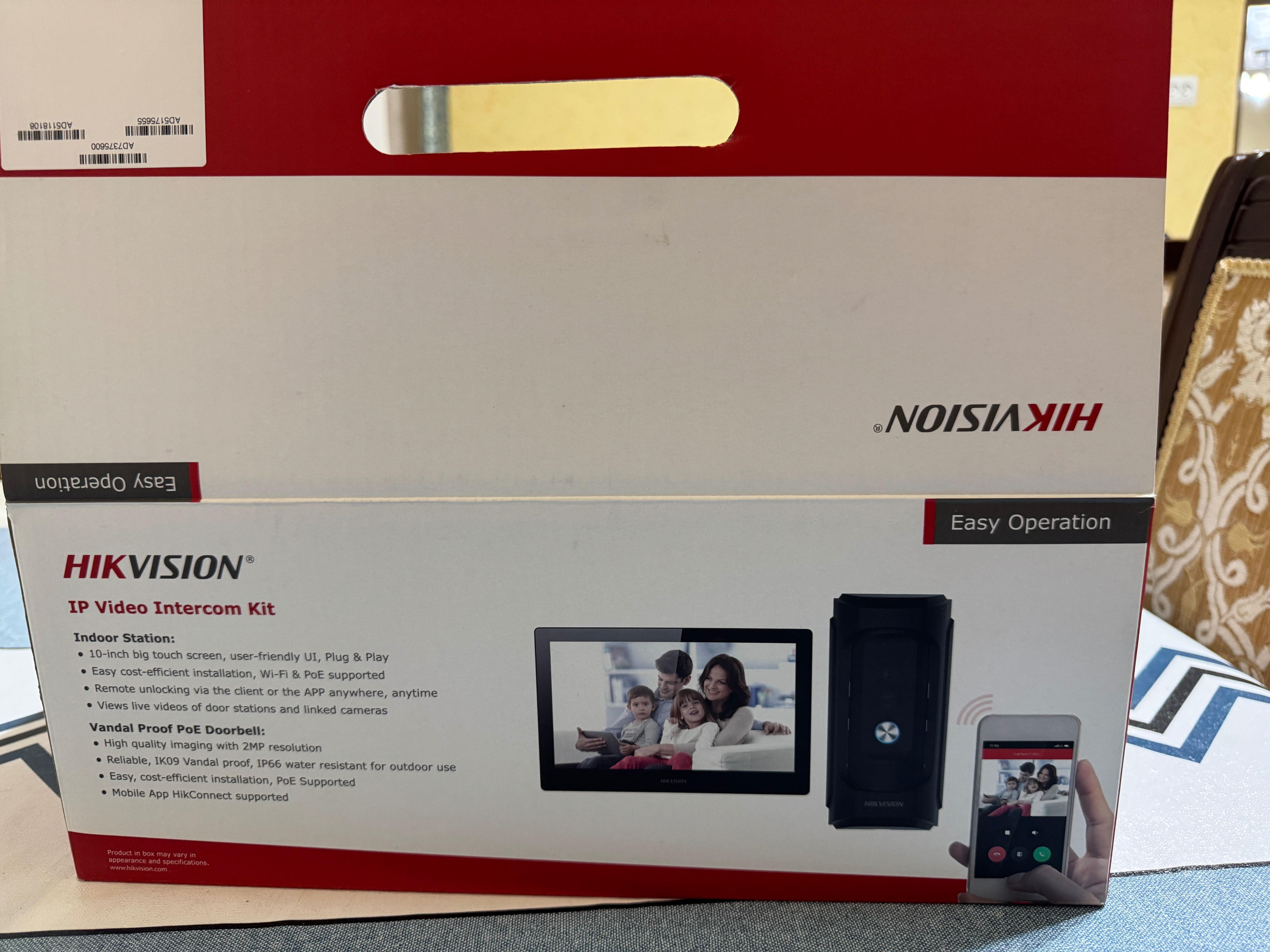 Hikvision domofon IP video