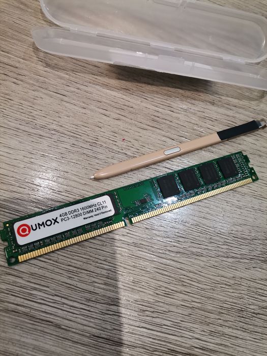 QUMOX 4GB DDR3 1600 PC3-12800 PC-12800 (240 Pin) DIMM модул памет (240
