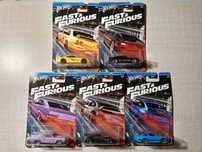 Комплект колички Hot Wheels Fast & Furious