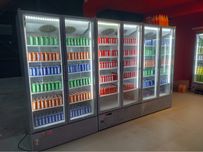 Vitrina frigorifica dubla cu led