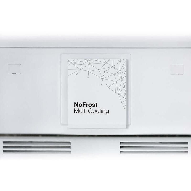 Нов хладилник с фризер, с диспенсър No Frost Vox 201 см