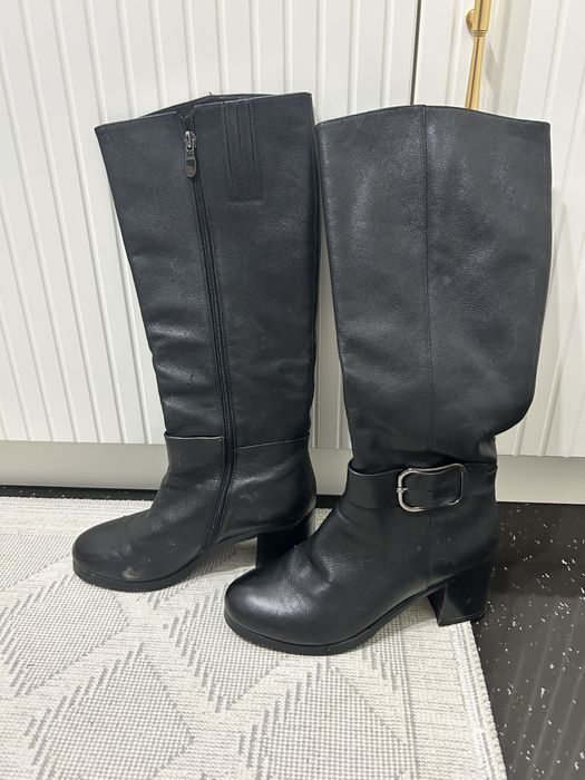 Зимние сапоги теплые