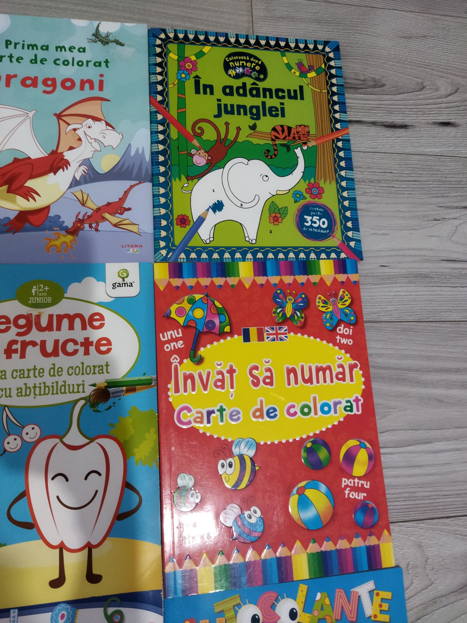 Lot 10 cărți noi educative cu activitati copii 3-5 ani