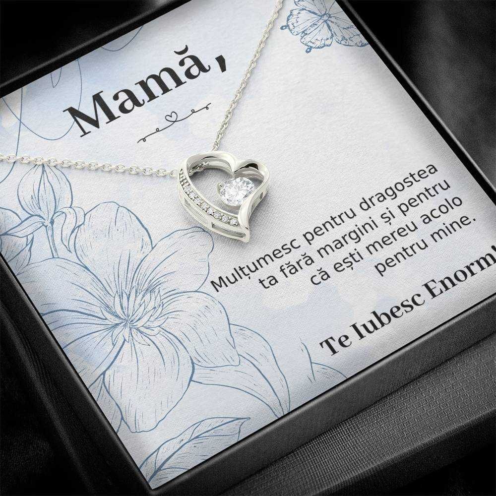 Cadou pentru Mama, Colier de Argint si Mesaj Emotionant