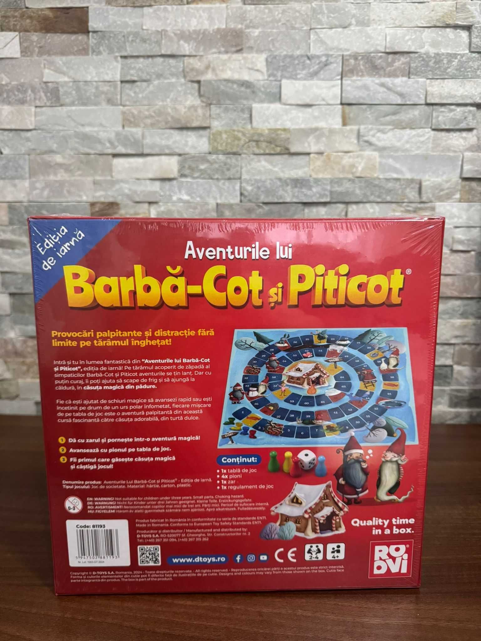 Joc Aventurile lui Barbă-Cot și Piticot – Ediția de Iarnă