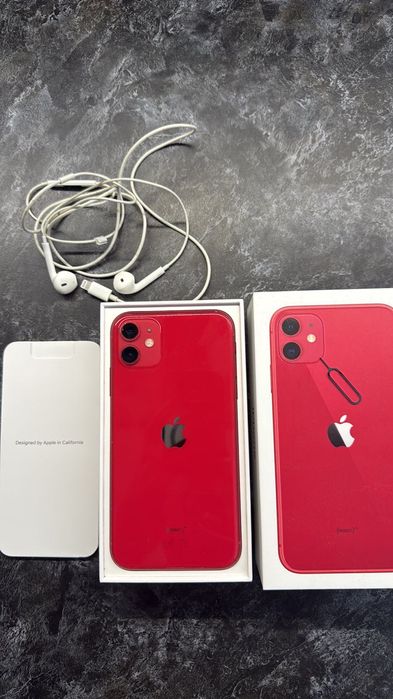 iPhone 11 | 64 GB | Product RED | Работи отлично (батерия 75%)