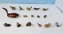 Lot figurine bronz sau alte materiale