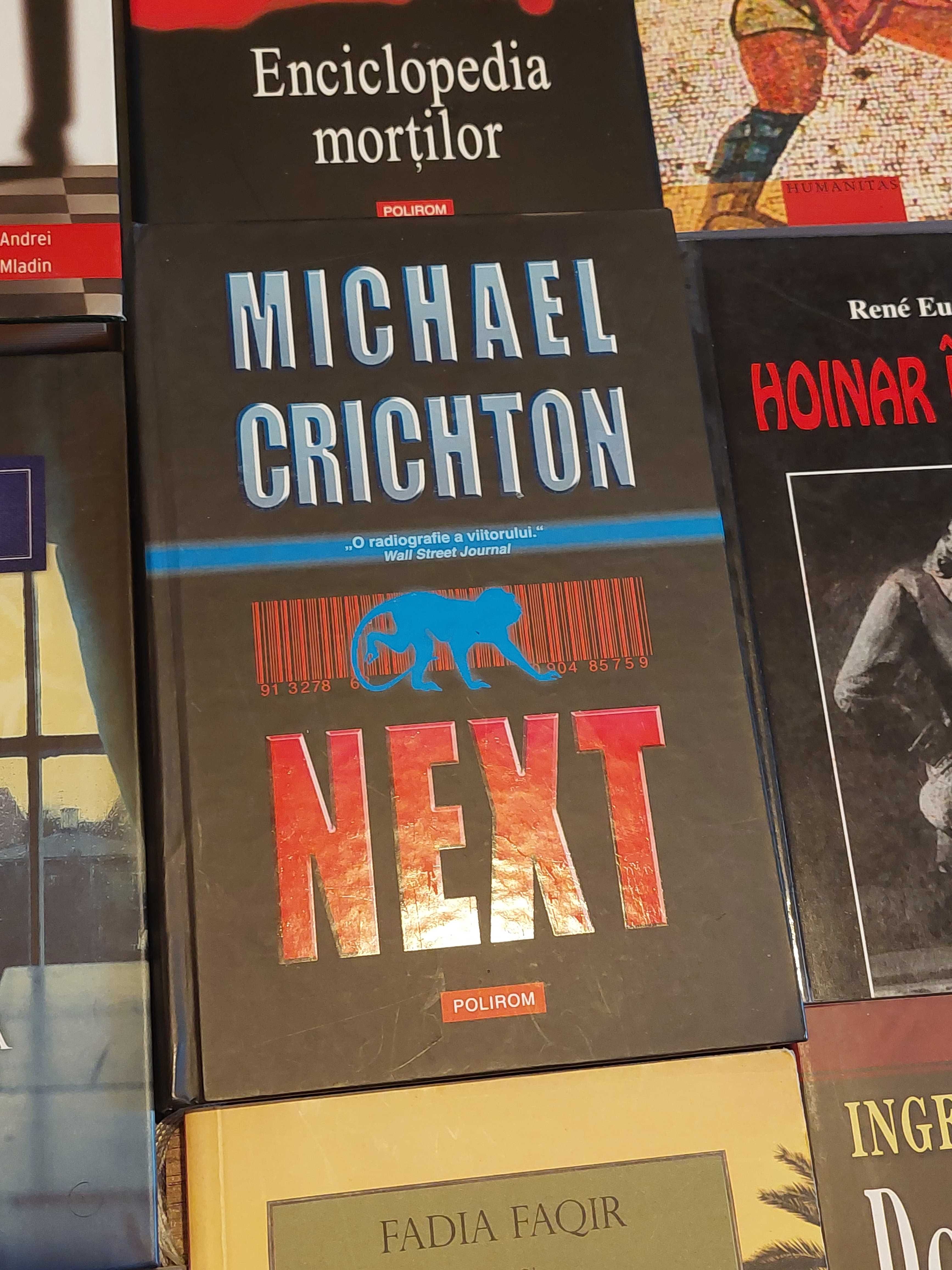 Colectie nr. 2 carti diverse, 33 de volume, Michael Crichton etc