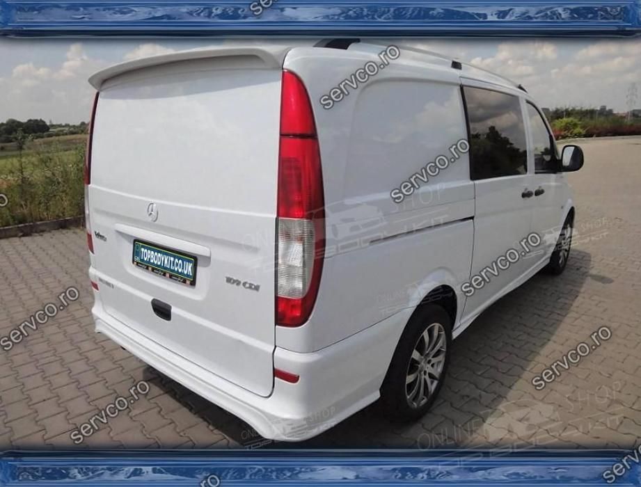 Eleron spoiler tuning sport haion luneta Mercedes Vito 2 Viano W639