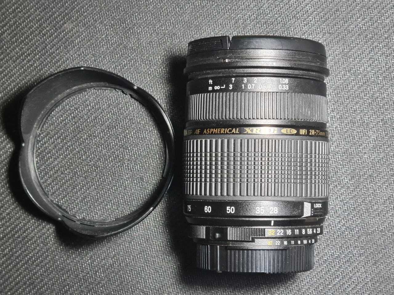 Объектив Tamron 28-75 f 2.8 для Nikon