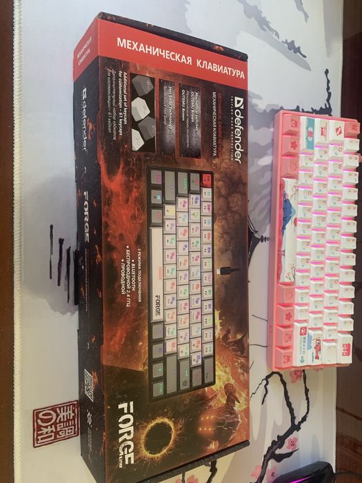 Клавиатура Defender Forge GK-345 серый