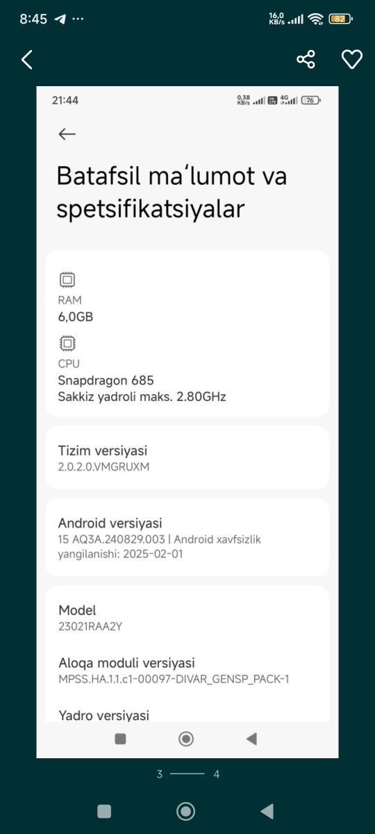 Redmi note 12 sotaman.