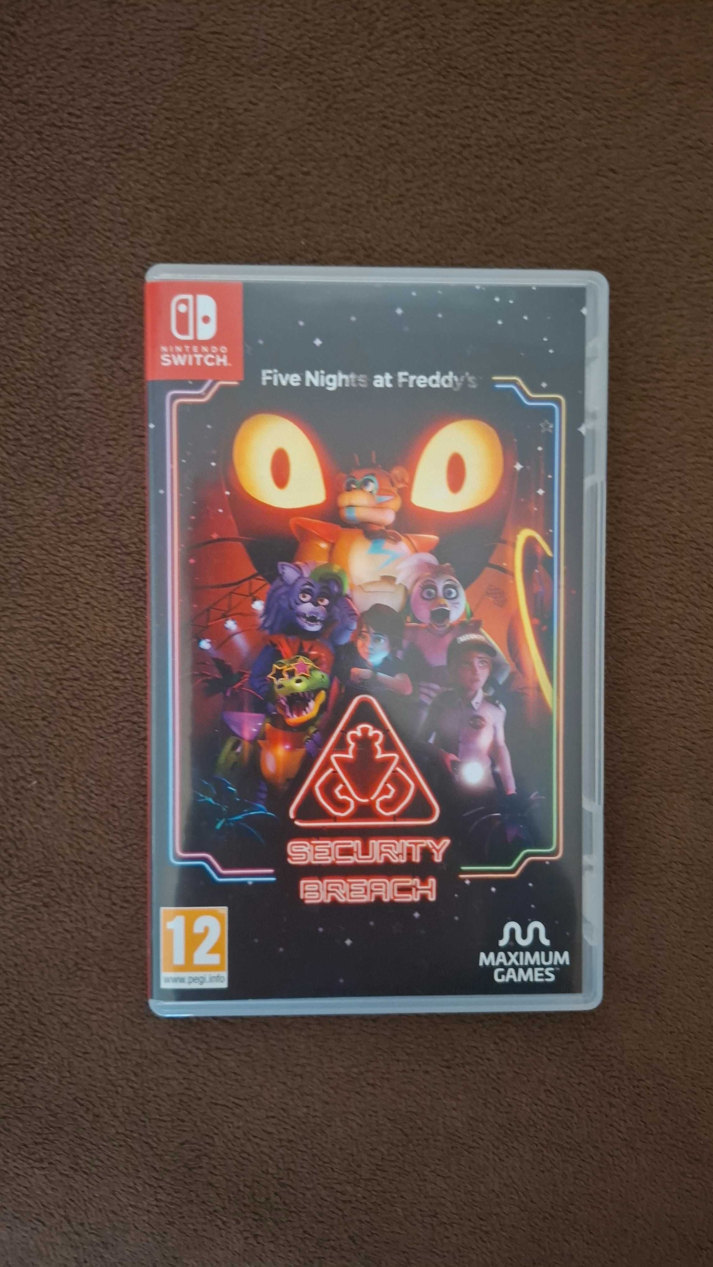 "FNaF Security Breach" за Nintendo switch