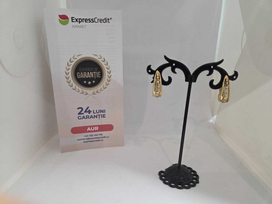 Cercei Aur 14K 5.03g (AG1 Alexandru B51873.1) - Garantie 2 Ani!