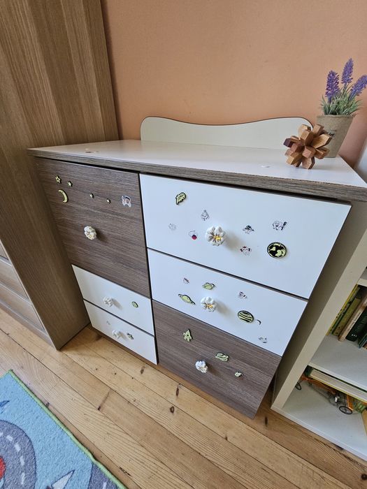 Детски скрин / шкаф LORELLI (част от комплект)