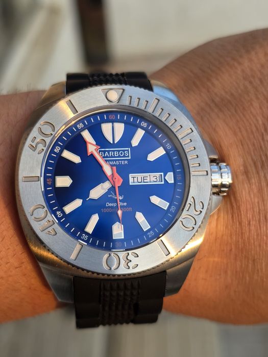 Barbos Seamaster Blue Dial